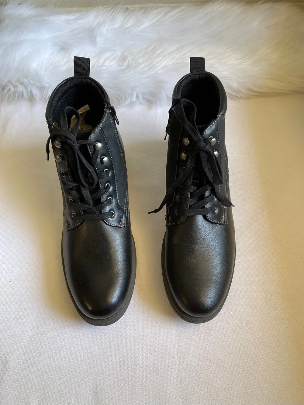 Alfani Men’s Bronson Black Boots Size 12. New Without box.